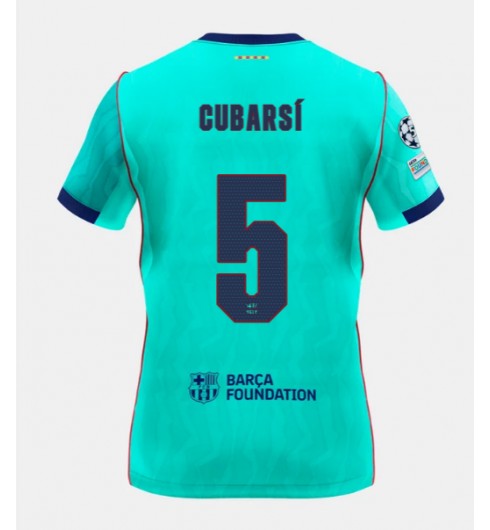Barcelona Pau Cubarsi #5 Alternativní Dres 2026-27 Krátký Rukáv Barcelona Pau Cubarsi #5 Alternativní Dres 2026-27 Krátký Rukáv